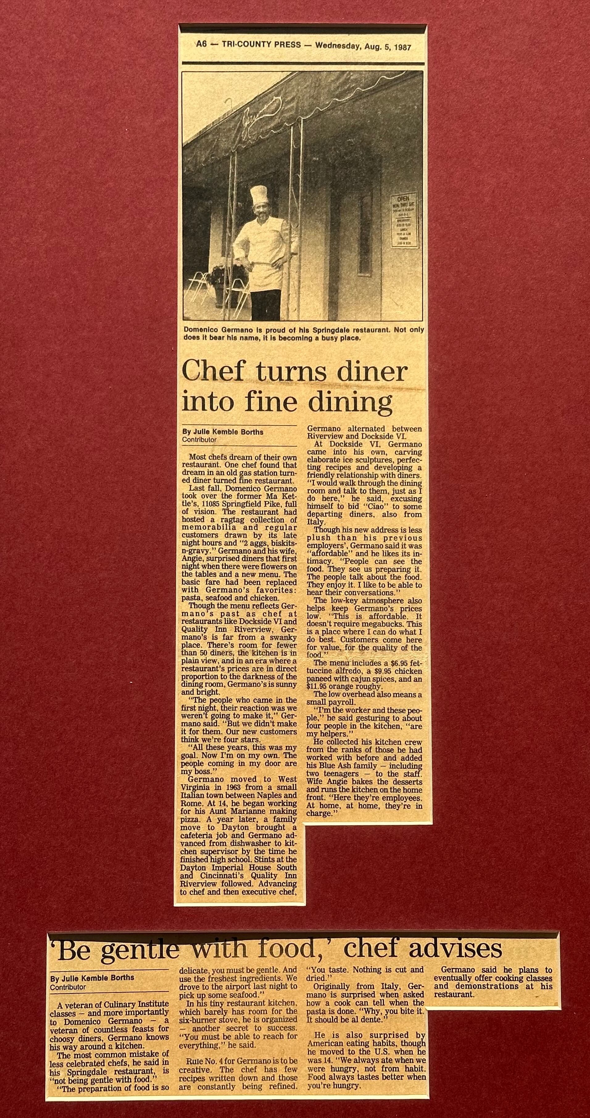 Germanos 1987 Tri County Press Review