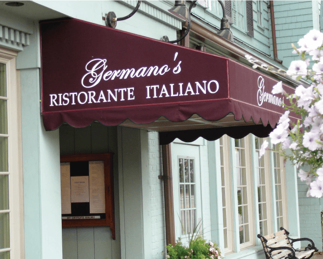Germano's Restaurant Awning